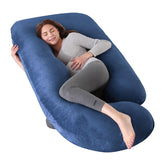 HychYAYA pregnancy pillow full body 60inch provides comprehensive head-to-toe support for restful sleep.