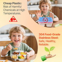 Hyperzacc kids plates durable and dishwasher safe for busy families