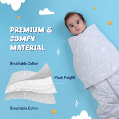 i-Heir wearable blanket safety design highlights snug, secure sleep