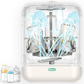 IAGREEA baby bottle washer front view shows compact countertop design