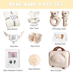 iAOVUEBY baby gift set snuggle blanket provides cozy warmth for baby cuddles