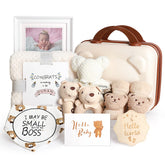 iAOVUEBY baby gift set bear rattle fosters gentle sensory play for newborns
