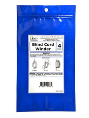 Iba Innovations Blind Cord Winder features durable clear polycarbonate construction.