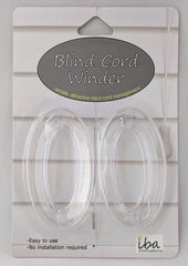 Iba Innovations blind cord winder patented design simplifies safety without wall damage