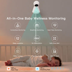 iBaby i20 floor stand setup for flexible baby room positioning