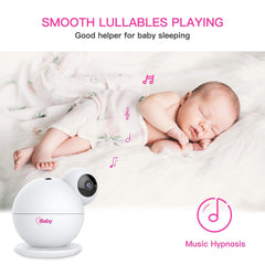 iBaby M8 2-way talk lets you soothe from another room.