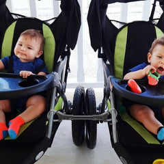 ibasenice stroller connector aluminum-durability shows sturdy aluminum construction for daily use.