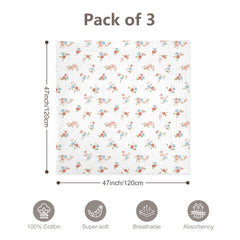 IBESTOPIA coordinated designs with solids and prints for nursery styling