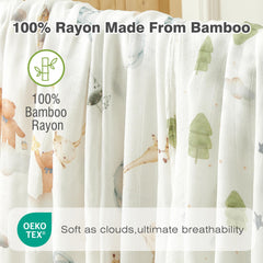 IBESTOPIA Grey Stars swaddle brings gentle coziness for naps and playtime