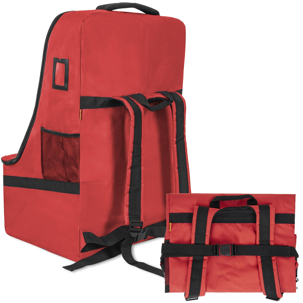 IBVIVIC padded car seat travel bag with backpack straps for hands-free airport travel