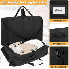 IBVIVIC stroller bag uses rugged Oxford fabric for durability.