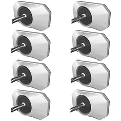 ICERO baby gate wall protector grips bottom spindles, preventing wall damage.