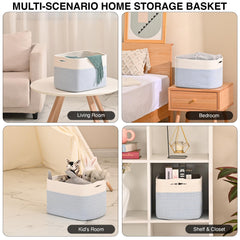 ICERZCZ basket in nursery use keeps essentials tidy and reachable.