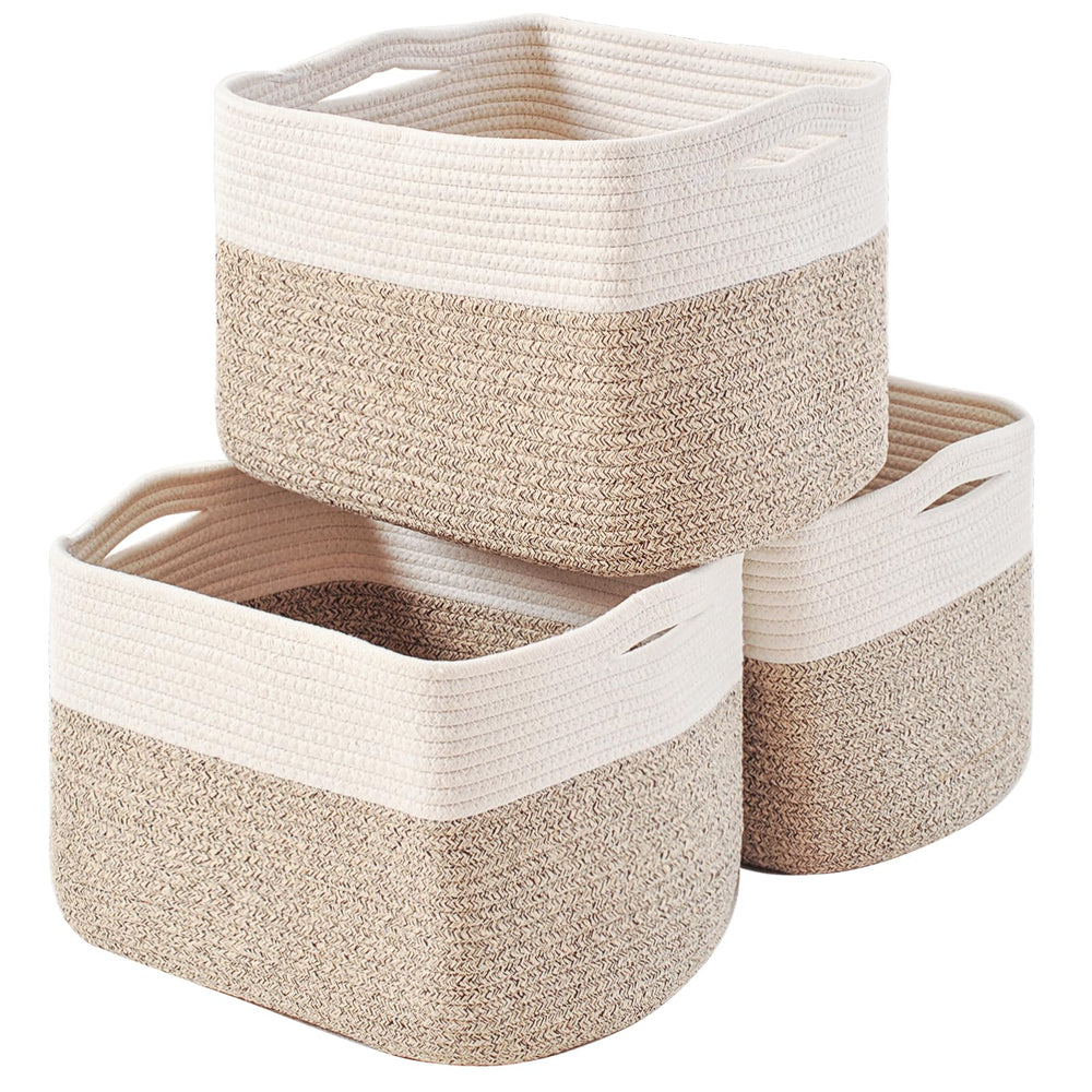 ICERZCZ storage basket close-up shows durable weave for reliable everyday organization.