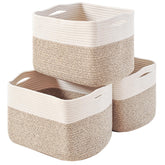 ICERZCZ storage basket close-up shows durable weave for reliable everyday organization.
