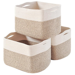 ICERZCZ storage basket close-up shows durable weave for reliable everyday organization.