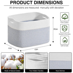 ICERZCZ storage basket side view highlighting slim, space-saving profile.