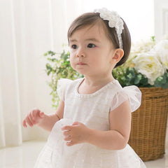 ICKEYOU baby bands photography-ready lace headband for adorable growth moments