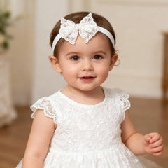 ICKEYOU headband pastel colors captured for birthday photos and special occasions