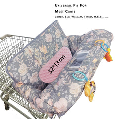 ICOPUCA baby mat mode on cart cover doubles as a play area