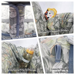 ICOPUCA universal-fit cart cover fits most carts ensuring quick setup and stability