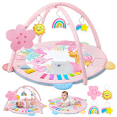 ICOSY Baby Play Gym full setup supports tummy time and sensory exploration.