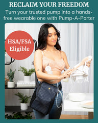 IDAHO JONES Pump-A-Porter side pockets keep bottles and parts within reach.
