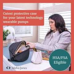 IDAHO JONES wrist-strap-hands-free-design enables hands-free pumping on the go