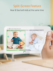 iFamily SM70A dual cameras provide 1080p real-time monitoring