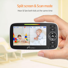 iFamily two-cameras with remote pan-tilt offer flexible room coverage.