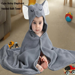 IFaryMes toddler hooded puppy gray full demonstrates playful design and quick-drying comfort