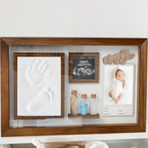 ifeolo baby handprint kit frame captures tiny prints for a cherished keepsake