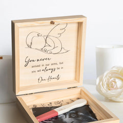 ifeolo Miscarriage Memorial Box pregnancy test slot for small mementos