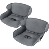 Ihaapsi Baby Piddle Pad 2-pack grey pack shown as travel-ready protection for trips