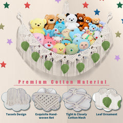iHansee dense 2.5-inch mesh holes for easy toy visibility and airflow