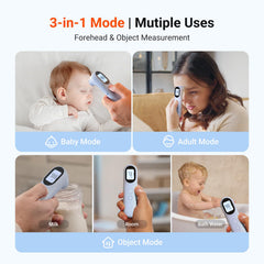 iHealth PT9L in 3-in-1 mode for body, object and ambient temps