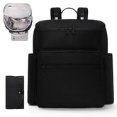 ILCOLPO diaper bag backpack front view for easy travel and quick gear access.