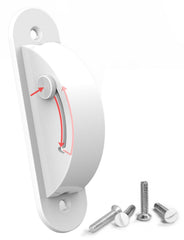 ILIVABLE light switch guard front view showing enclosed protection for child safety and easy access