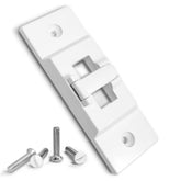 ILIVABLE Light Switch Guard package showing secure on/off locking for safe operation.