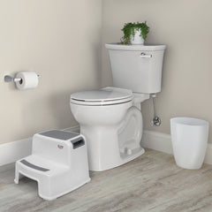 iLove 2 Step Stool slip-resistant feet keep little feet steady during handwashing.