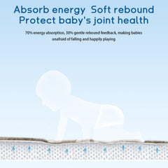 ILPEOD baby play mat coral velvet cover offers soft touch and durable wear