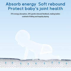 ILPEOD Baby Play Mat features a memory foam core for cushioned tummy time