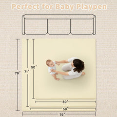 ILPEOD memory-foam cushion supports tummy time with soft durable comfort
