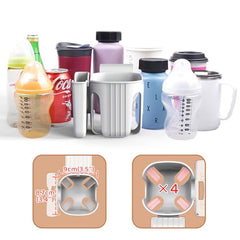 iLulala Graco cup holder anti slip rubber tips prevent spills.