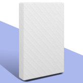 pareler bear 3"x24"x38" Mini Mattress, 38" Lx24 W Premium Foam Mattress, Waterproof Soft Breathable Outer Cover, White