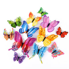 OPSEAM Butterfly Wall Decor – 24/48 Pcs, 3D Magnetic Butterflies for Parties and Home