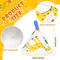 OPEYATOYS 20 Pcs Baby Boy Pee Shield Cover, Pee Covers Baby Pee Cap, Reusable Pee Shield for Baby Boy Diaper Changing Accessory for Boys Newborn Birthday Christmas Gift (Dinosaur)