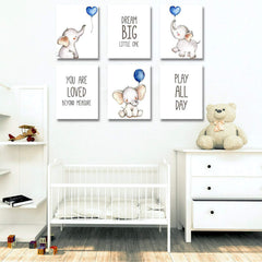 iMagitek unframed six-pack wall art set for versatile framing