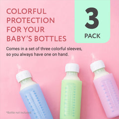 IMPRESA multicolor 3-pack sleeves for easy color-coding and quick identification.