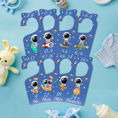 Imtively baby closet dividers 6-9 months label helps organize daycare outfits.